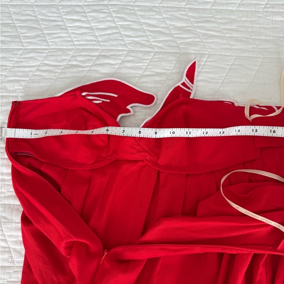 Farm Rio Red Fish Top Maxi Dress - Picture 13 of 13